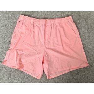 DSG 6” Agility Shorts Mens XL Pink Athletic Running Training Zip Pocket NWT